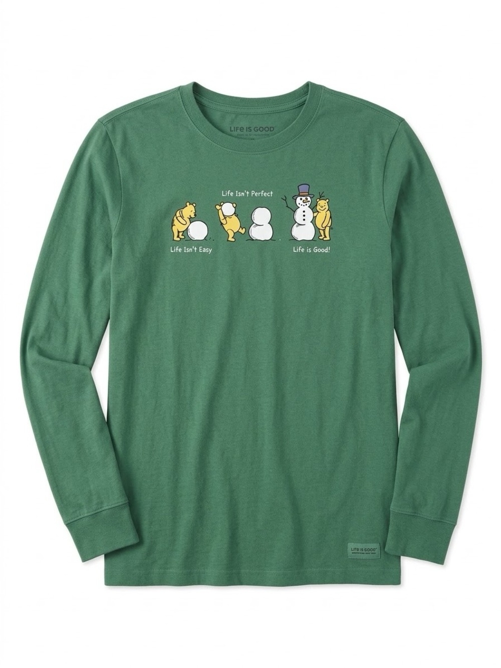 Life is Good Snowman Crusher Tee